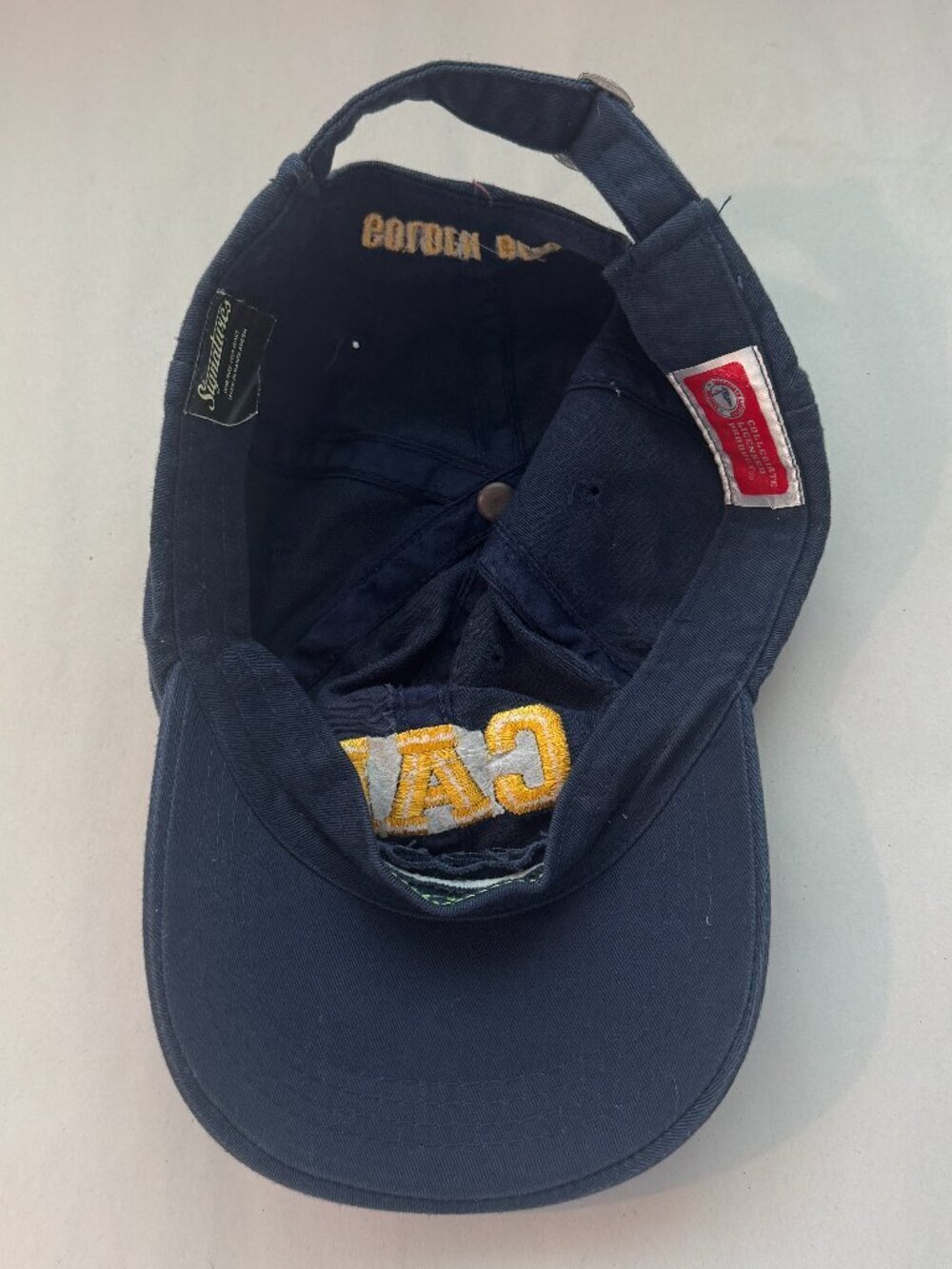 Signature Cal State Hat Unisex One Size Fits Most Blue Gold Golden Bears - Picture 3 of 8